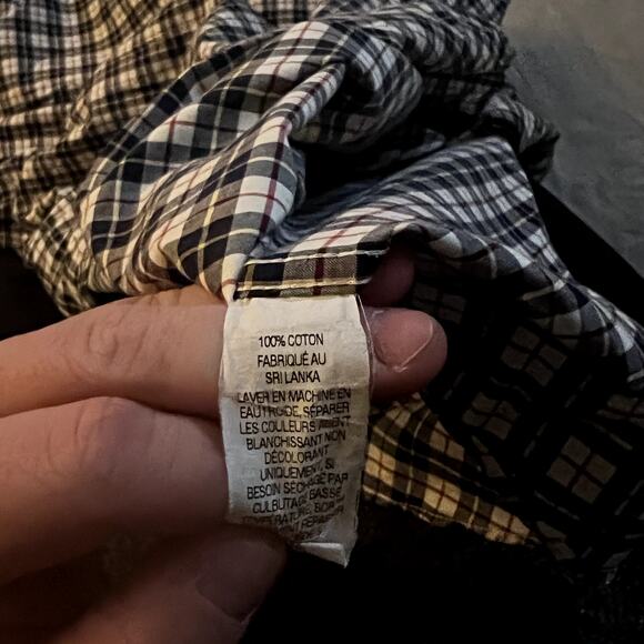 L.L. Bean Men's Plaid Wrinkle-Resistant Button-Down Shirt Size Large Regular - Picture 5 of 5